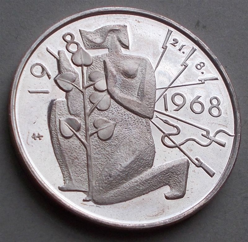 1968-Czech-Silver-Medal